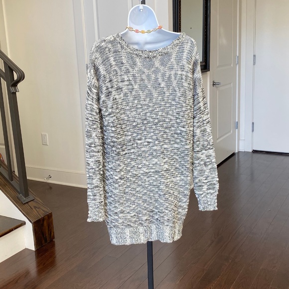 Anthropologie ESLEY Fringe Marled Sweater - Picture 2 of 5
